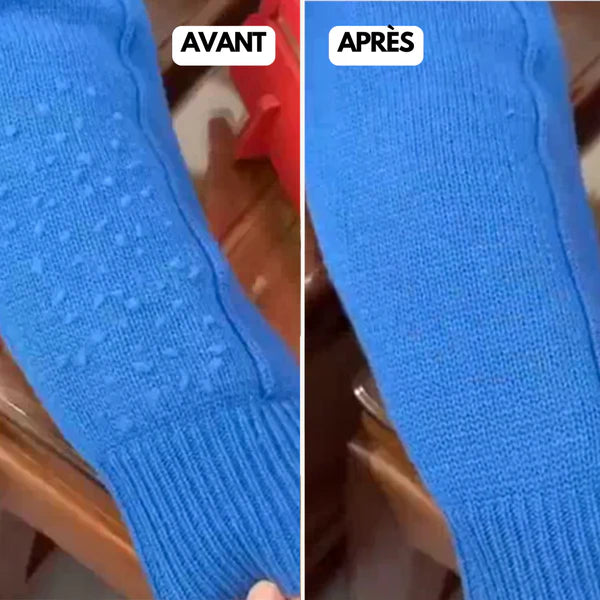 Appareil électrique pour enlever les peluches des vêtements