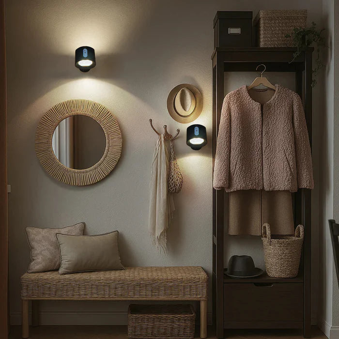 Applique murale à double tête LED