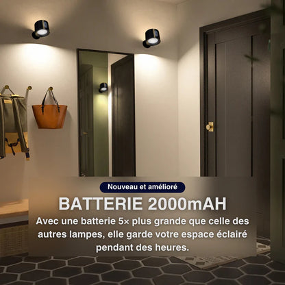 Applique murale à double tête LED
