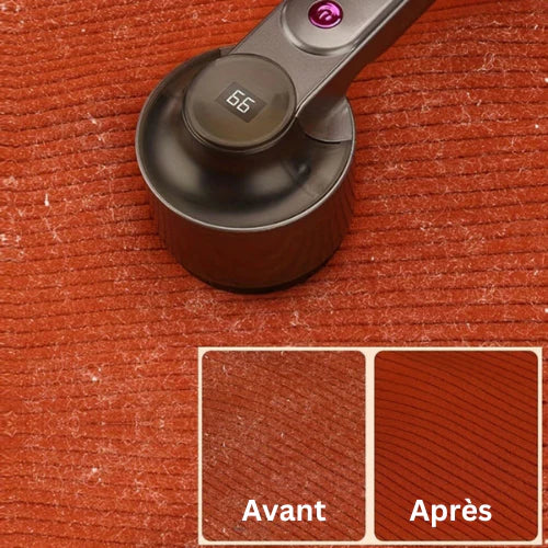 Appareil électrique pour enlever les peluches des vêtements