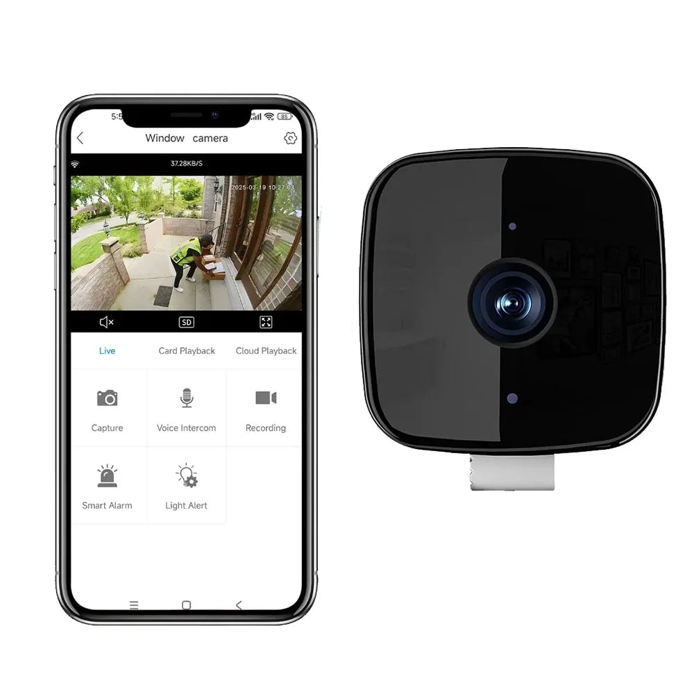 La caméra pour fenêtre intelligente pour votre maison
