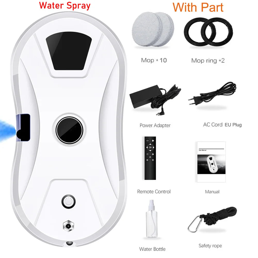 Robot intelligent automatique pour le nettoyage des vitres