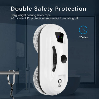 Robot intelligent automatique pour le nettoyage des vitres