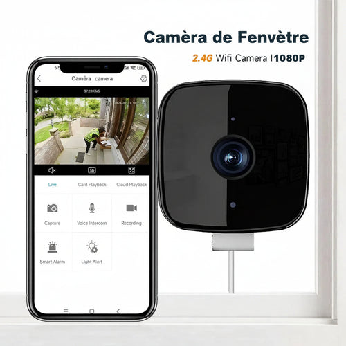La caméra pour fenêtre intelligente pour votre maison