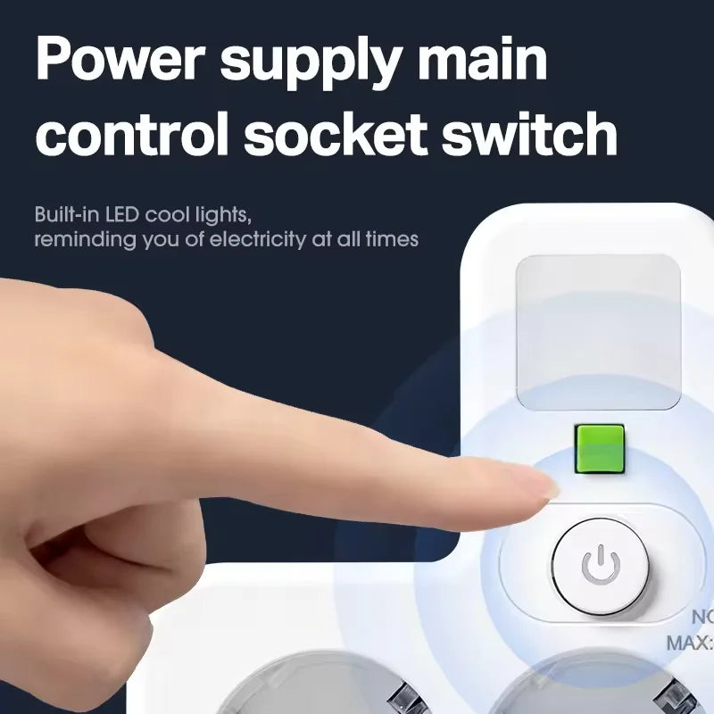 Multiprise intelligente avec ports USB