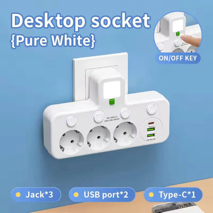 Multiprise intelligente avec ports USB