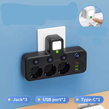 Multiprise intelligente avec ports USB
