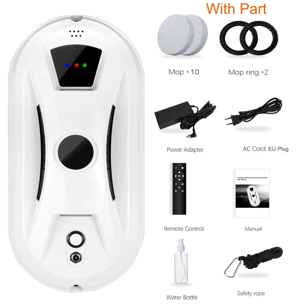 Robot intelligent automatique pour le nettoyage des vitres