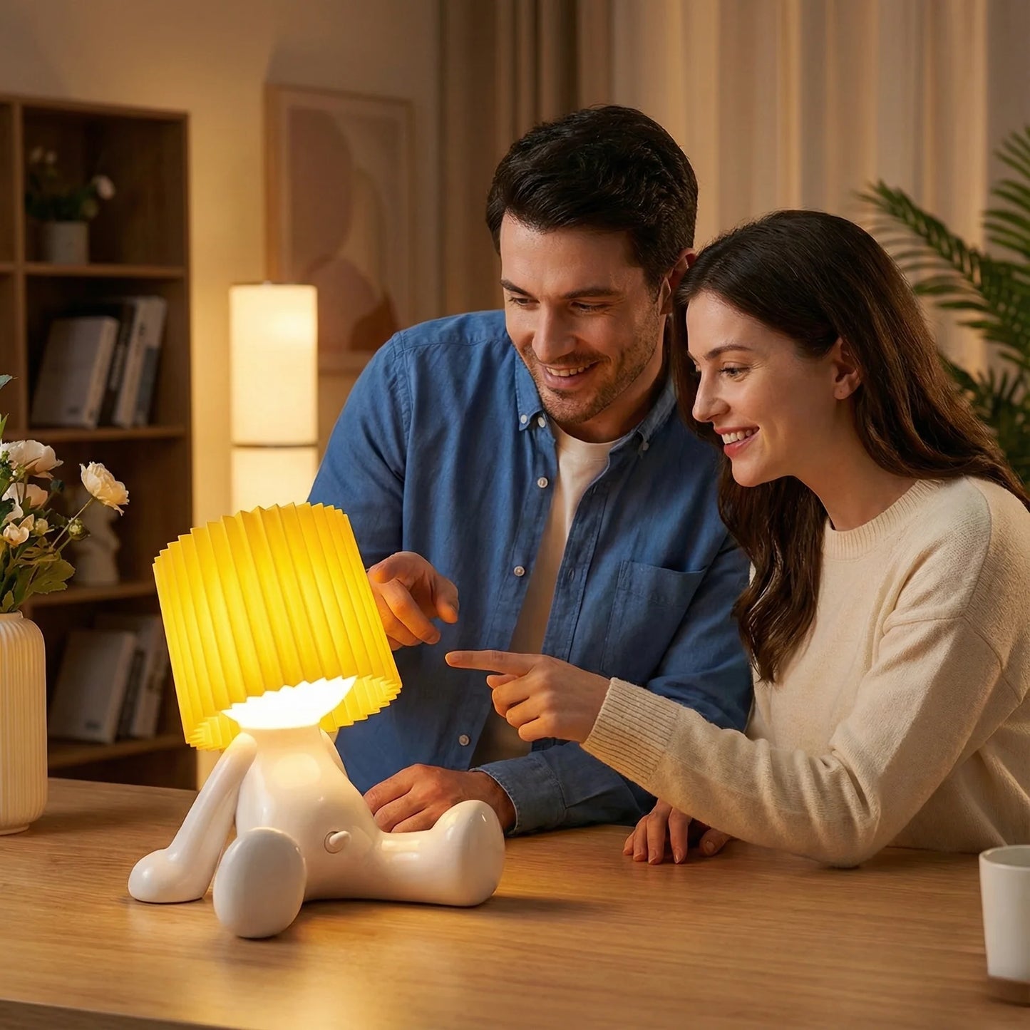 Petites lampes de lecture créatives pour table