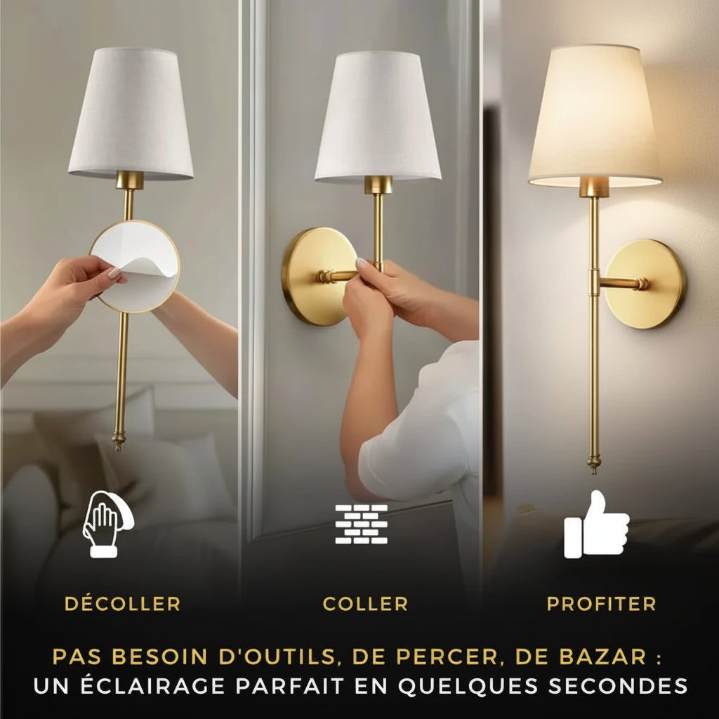 Applique murale sans fil